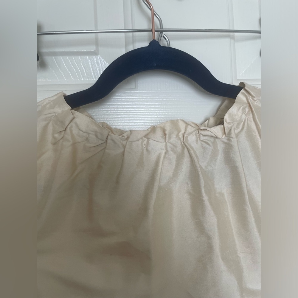 Dolce & Gabbana cream 100% silk blouse 38 - Picture 4 of 12